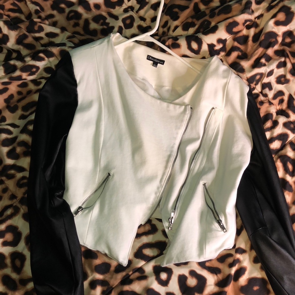 Leather jacket